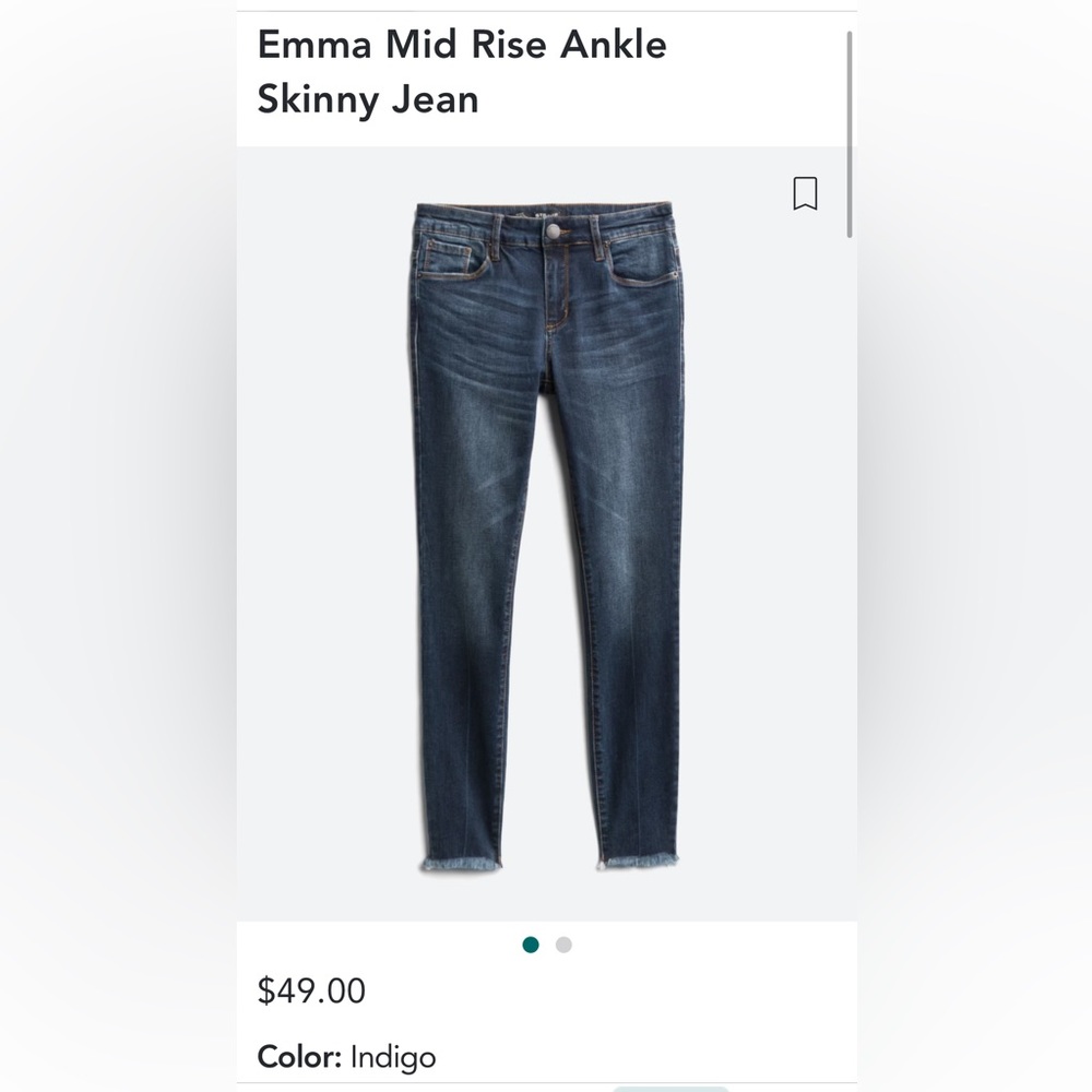 STS Blue Emma Ankle Skinny Jean
